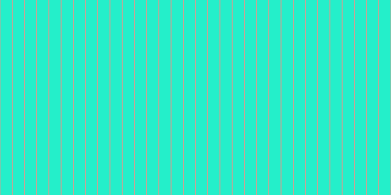 #24efca, #caa393 vertical lines, two pixels wide, twenty-three pixels apart