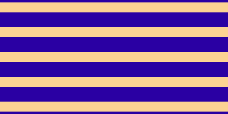 #2a00a3, #fcd393 horizontal lines, thirty-five pixels wide, fifty-two pixels apart