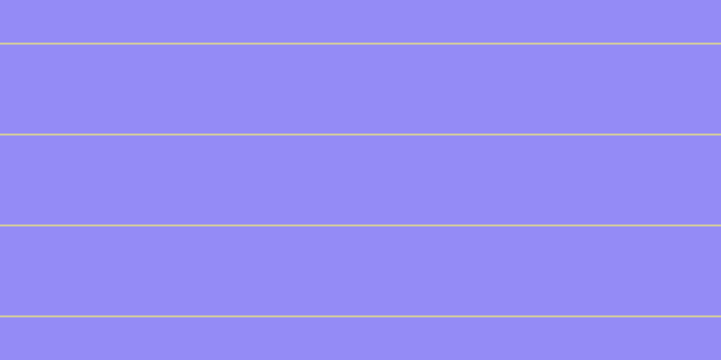 #2a18f0 (50%), #dbd393 horizontal lines, two pixels wide, ninety-nine pixels apart