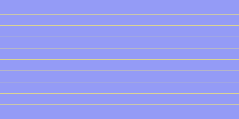 #2a39f0 (50%), #dbd393 horizontal lines, two pixels wide, thirty-six pixels apart
