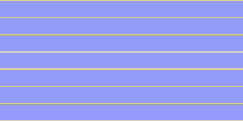 #2a39f0 (50%), #dbd393 horizontal lines, five pixels wide, fifty-two pixels apart