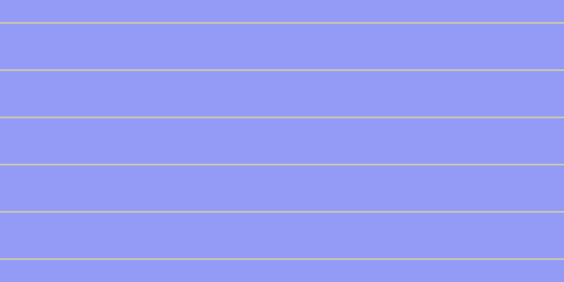 #2a39f0 (50%), #dbd393 horizontal lines, two pixels wide, sixty-five pixels apart