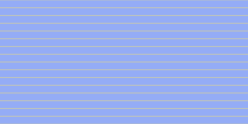#2a5af0 (50%), #dbd393 horizontal lines, two pixels wide, twenty-three pixels apart
