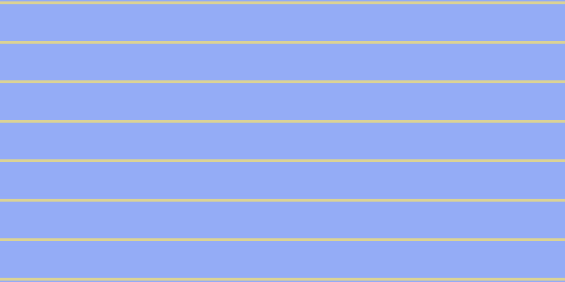 #2a5af0 (50%), #dbd393 horizontal lines, four pixels wide, fifty-two pixels apart