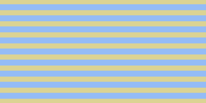 #2a7bf0 (50%), #dbd393 horizontal lines, twenty pixels wide, twenty-three pixels apart