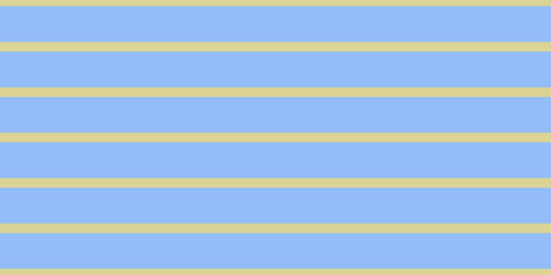 #2a7bf0 (50%), #dbd393 horizontal lines, fourteen pixels wide, fifty-two pixels apart