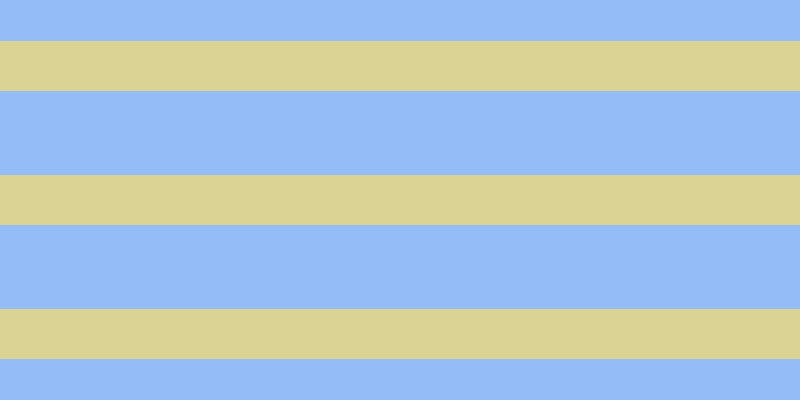 #2a7bf0 (50%), #dbd393 horizontal lines, fifty pixels wide, eighty-four pixels apart