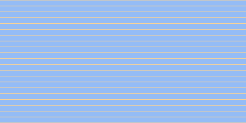 #2a7bf0 (50%), #fcd393 horizontal lines, two pixels wide, seventeen pixels apart