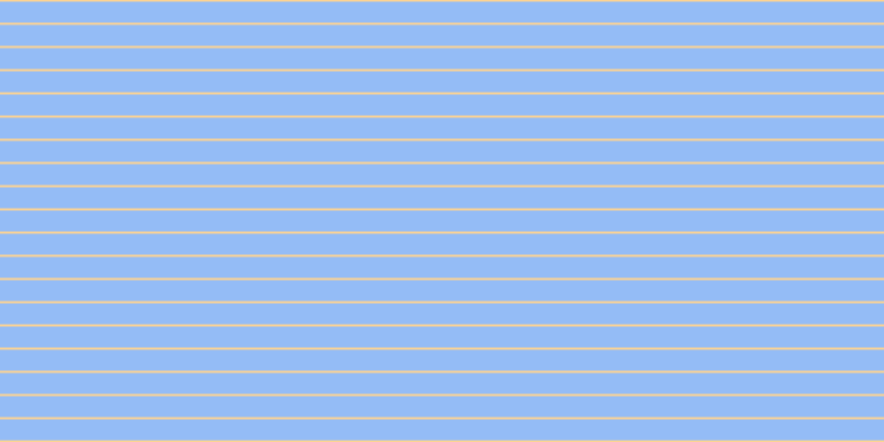 #2a7bf0 (50%), #fcd393 horizontal lines, two pixels wide, nineteen pixels apart
