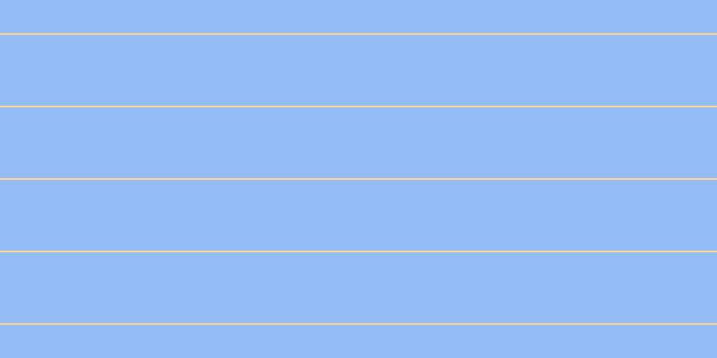 #2a7bf0 (50%), #fcd393 horizontal lines, two pixels wide, seventy-nine pixels apart
