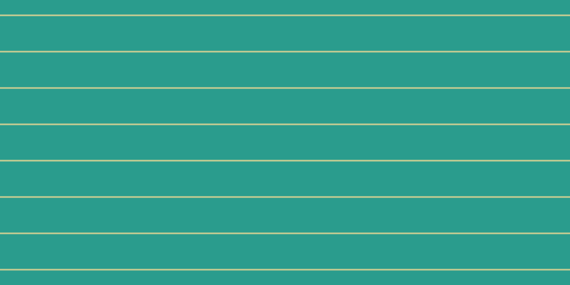#2a9c8d, #dbd393 horizontal lines, two pixels wide, forty-nine pixels apart