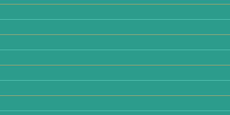 #2a9c8d, #dbd393 horizontal lines, one pixels wide, fifty-two pixels apart
