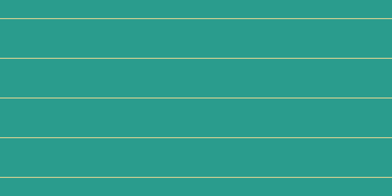 #2a9c8d, #dbd393 horizontal lines, two pixels wide, seventy-nine pixels apart