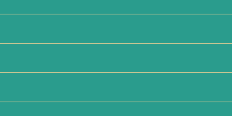 #2a9c8d, #fcd393 horizontal lines, two pixels wide, ninety-nine pixels apart