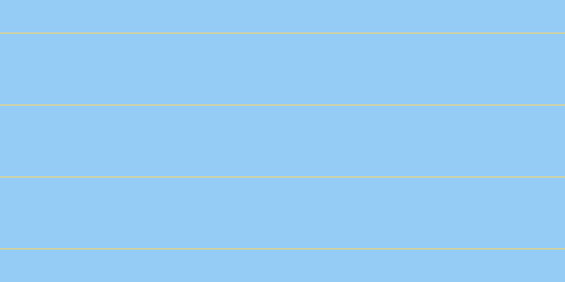 #2a9cf0 (50%), #dbd393 horizontal lines, two pixels wide, one hundred pixels apart