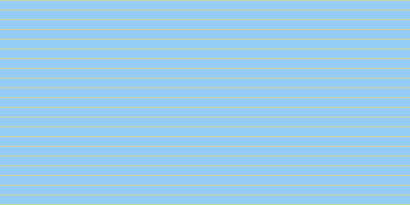 #2a9cf0 (50%), #dbd393 horizontal lines, two pixels wide, seventeen pixels apart