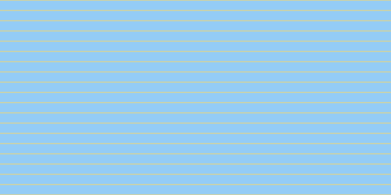 #2a9cf0 (50%), #dbd393 horizontal lines, two pixels wide, nineteen pixels apart