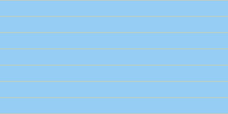 #2a9cf0 (50%), #dbd393 horizontal lines, two pixels wide, fifty-five pixels apart