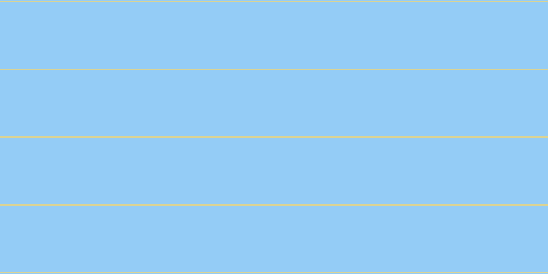 #2a9cf0 (50%), #dbd393 horizontal lines, two pixels wide, ninety-seven pixels apart