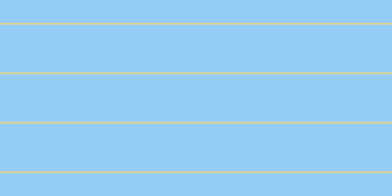 #2a9cf0 (50%), #dbd393 horizontal lines, four pixels wide, ninety-seven pixels apart
