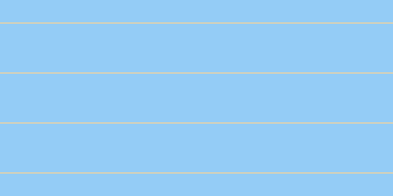 #2a9cf0 (50%), #fcd393 horizontal lines, two pixels wide, one hundred pixels apart