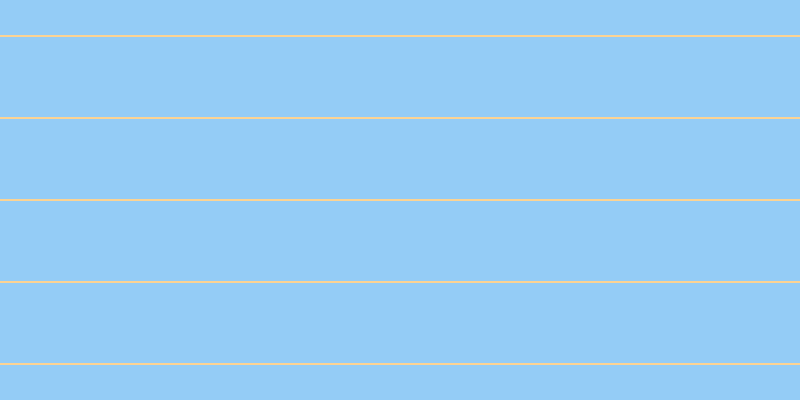 #2a9cf0 (50%), #fcd393 horizontal lines, two pixels wide, eighty pixels apart