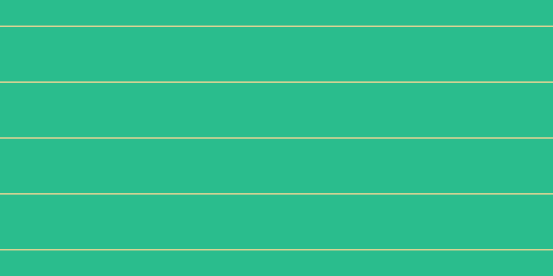#2abd8d, #dbd393 horizontal lines, two pixels wide, seventy-nine pixels apart