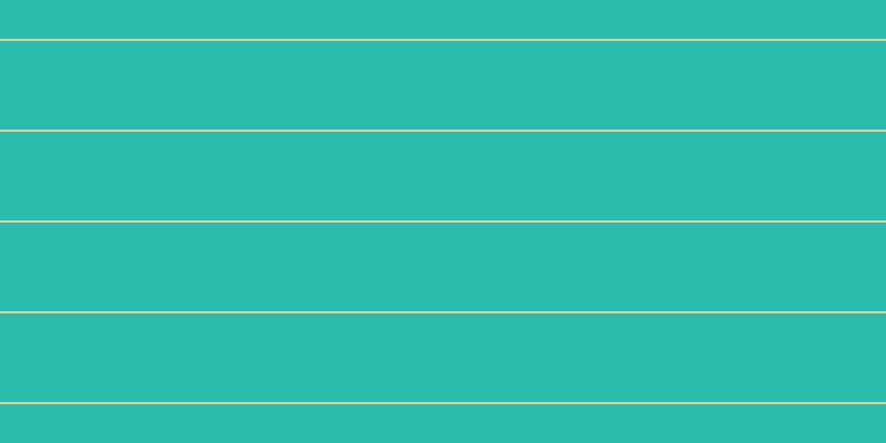 #2abdae, #dbd393 horizontal lines, two pixels wide, eighty pixels apart
