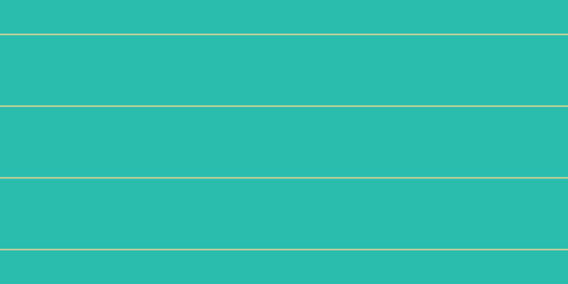 #2abdae, #dbd393 horizontal lines, two pixels wide, ninety-nine pixels apart
