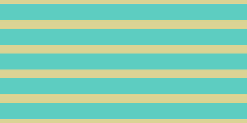 #2abdae (75%), #dbd393 horizontal lines, twenty-eight pixels wide, fifty-two pixels apart