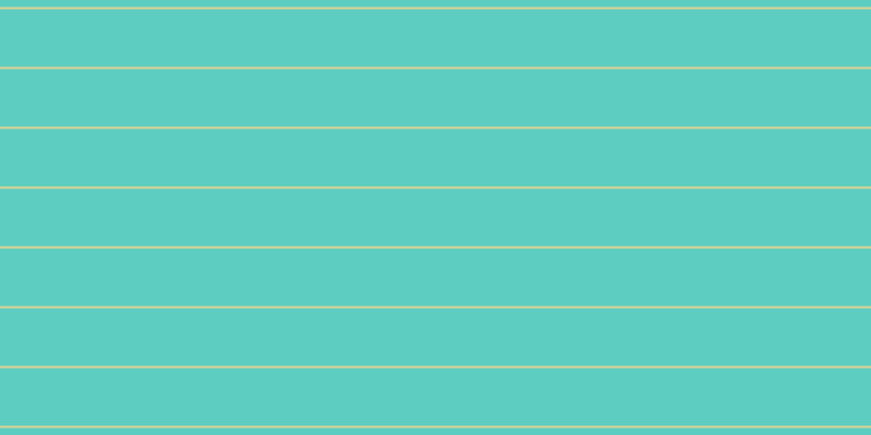 #2abdae (75%), #dbd393 horizontal lines, two pixels wide, fifty-three pixels apart
