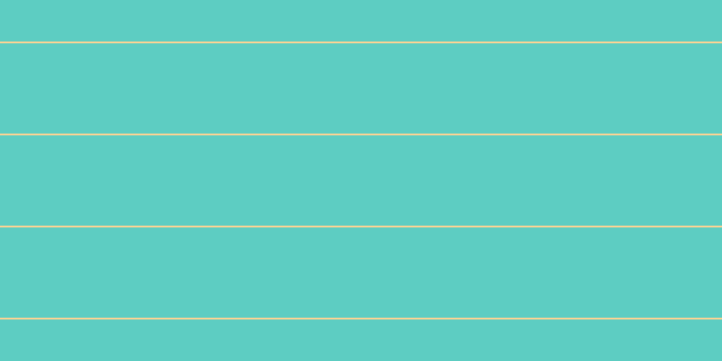 #2abdae (75%), #fcd393 horizontal lines, two pixels wide, one hundred pixels apart