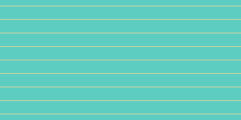 #2abdae (75%), #fcd393 horizontal lines, two pixels wide, forty-three pixels apart