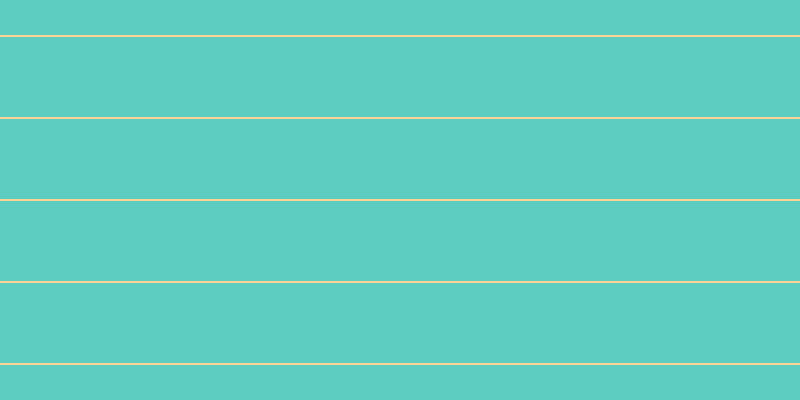 #2abdae (75%), #fcd393 horizontal lines, two pixels wide, eighty pixels apart