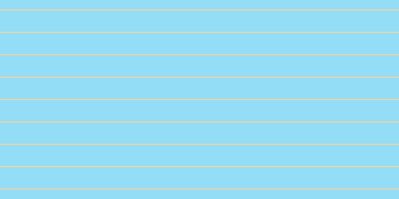 #2abdf0 (50%), #fcd393 horizontal lines, two pixels wide, forty-three pixels apart
