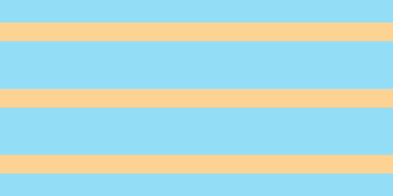 #2abdf0 (50%), #fcd393 horizontal lines, thirty-eight pixels wide, ninety-seven pixels apart