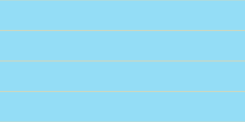 #2abdf0 (50%), #fcd393 horizontal lines, two pixels wide, ninety-eight pixels apart