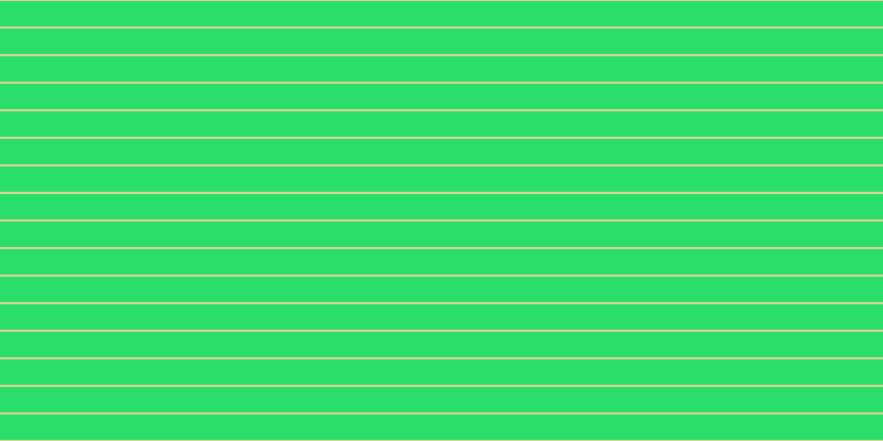 #2ade6c, #dbd393 horizontal lines, two pixels wide, twenty-three pixels apart