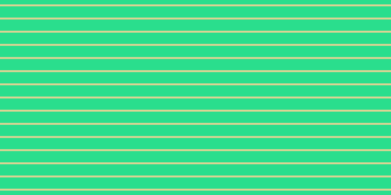 #2ade8d, #dbd393 horizontal lines, four pixels wide, twenty-three pixels apart