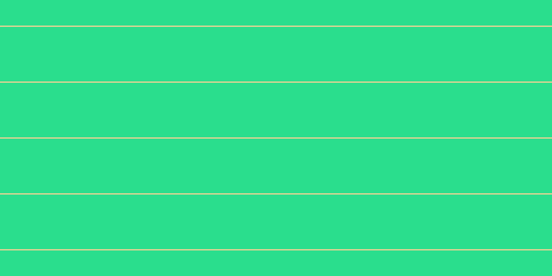 #2ade8d, #dbd393 horizontal lines, two pixels wide, seventy-nine pixels apart