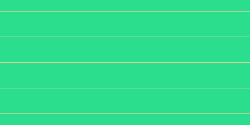 #2ade8d, #dbd393 horizontal lines, two pixels wide, eighty pixels apart
