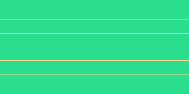 #2ade8d, #fcd393 horizontal lines, two pixels wide, fifty-six pixels apart