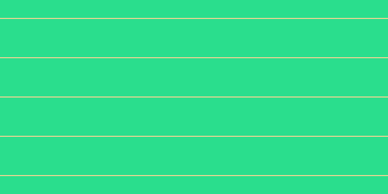 #2ade8d, #fcd393 horizontal lines, two pixels wide, seventy-nine pixels apart