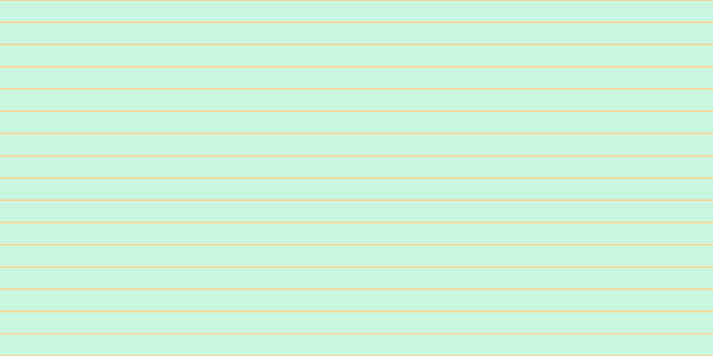#2ade8d (25%), #fcd393 horizontal lines, two pixels wide, twenty-three pixels apart