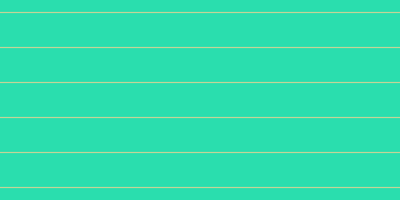 #2adeae, #dbd393 horizontal lines, two pixels wide, sixty-eight pixels apart