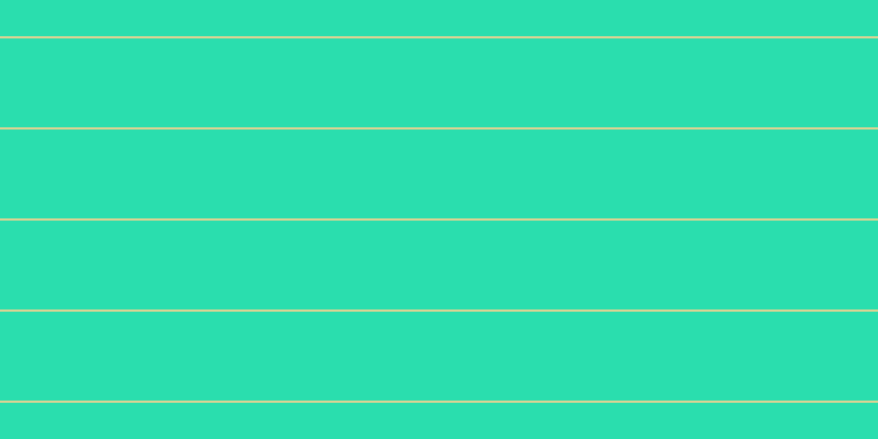 #2adeae, #dbd393 horizontal lines, two pixels wide, eighty-one pixels apart