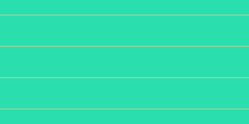 #2adeae, #dbd393 horizontal lines, two pixels wide, ninety-nine pixels apart