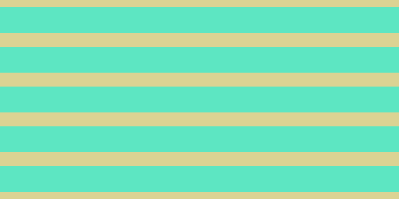 #2adeae (75%), #dbd393 horizontal lines, twenty-eight pixels wide, fifty-two pixels apart