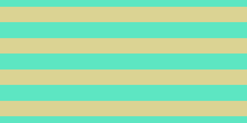 #2adeae (75%), #dbd393 horizontal lines, fifty pixels wide, fifty-two pixels apart