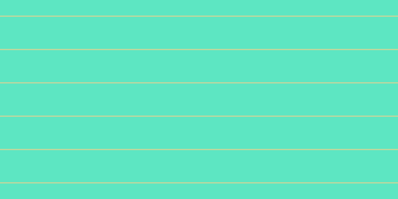 #2adeae (75%), #dbd393 horizontal lines, two pixels wide, sixty-five pixels apart